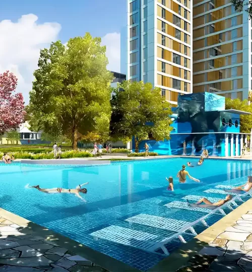 Piramal Vaikunth pool